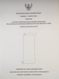 Laporan APBDes Desa Krambilsawit Tahun 2019